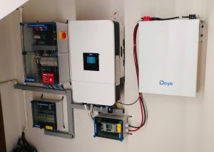 Hybrid Solar System and Wall Mount Lithium Battery